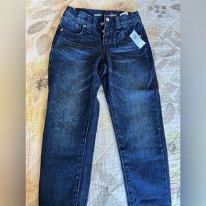 Kids OG Straight Mom Jeans Size 6